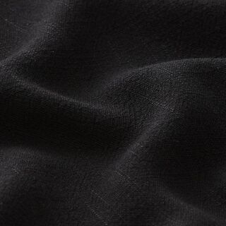 Soft viscose linen – black, 