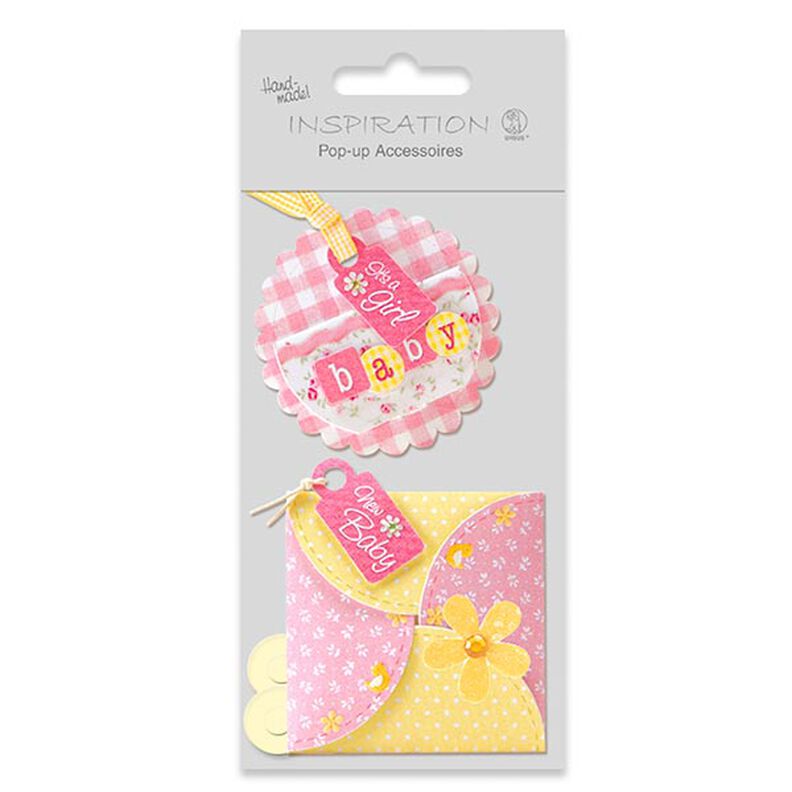 Baby Girl Pop-Up Craft Set  – pink,  image number 2