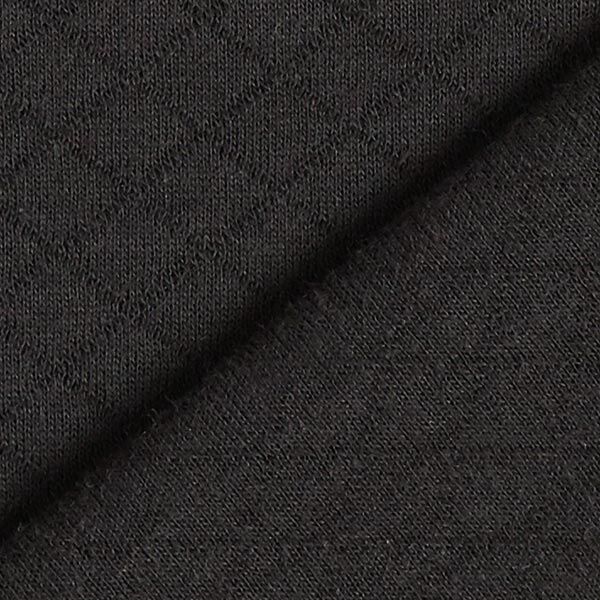 Quilted Jersey – black,  image number 4
