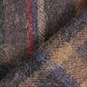 Plaid Pure New Wool Blend – dark taupe,  thumbnail number 6