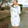 Cotton Jersey Eucalyptus | Glitzerpüppi – white/dove blue,  thumbnail number 6