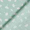 Ginkgo leaves bamboo fabric – pale mint,  thumbnail number 4