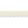 Elasticated Ruffle [15 mm] – offwhite,  thumbnail number 1