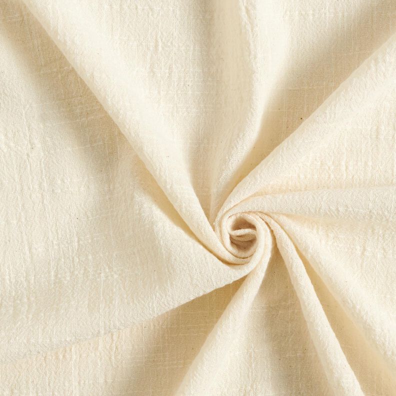 Unbleached linen look cotton fabric – natural,  image number 1