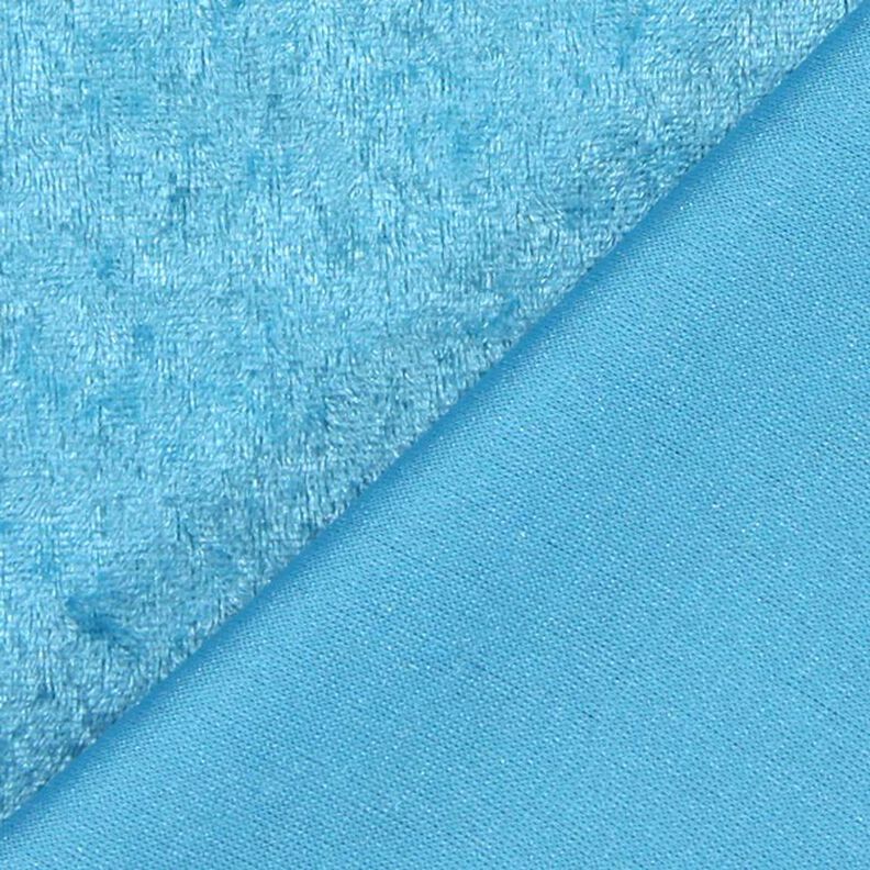 Panne velvet – turquoise,  image number 3