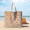 Decor Fabric Half Panama pretzels – brown/natural,  thumbnail number 9