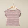 Narrow & Wide Stripes Cotton Jersey – light dusky pink/dark dusky pink,  thumbnail number 7