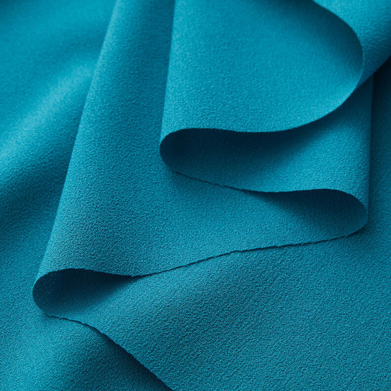 Crepe Georgette – light petrol,  image number 4