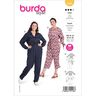 Plus size jumpsuit  | Burda 5896 | 44-54,  thumbnail number 1