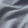 Decorative fabric, chequered grid, recycled – blue grey,  thumbnail number 2