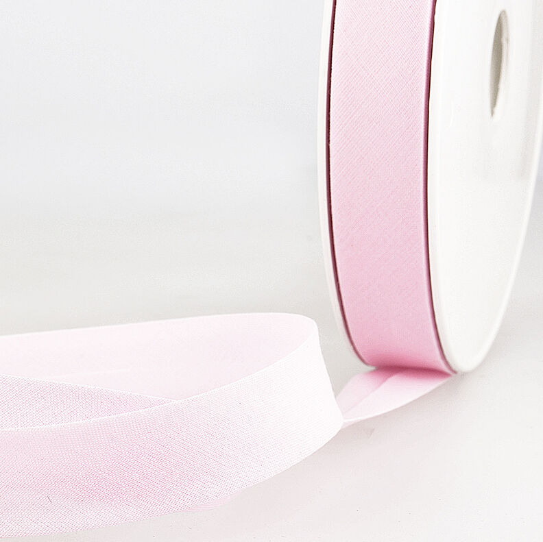 Bias binding Polycotton [20 mm] – light pink,  image number 1