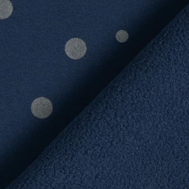 Softshell reflective dots – navy blue,  image number 5