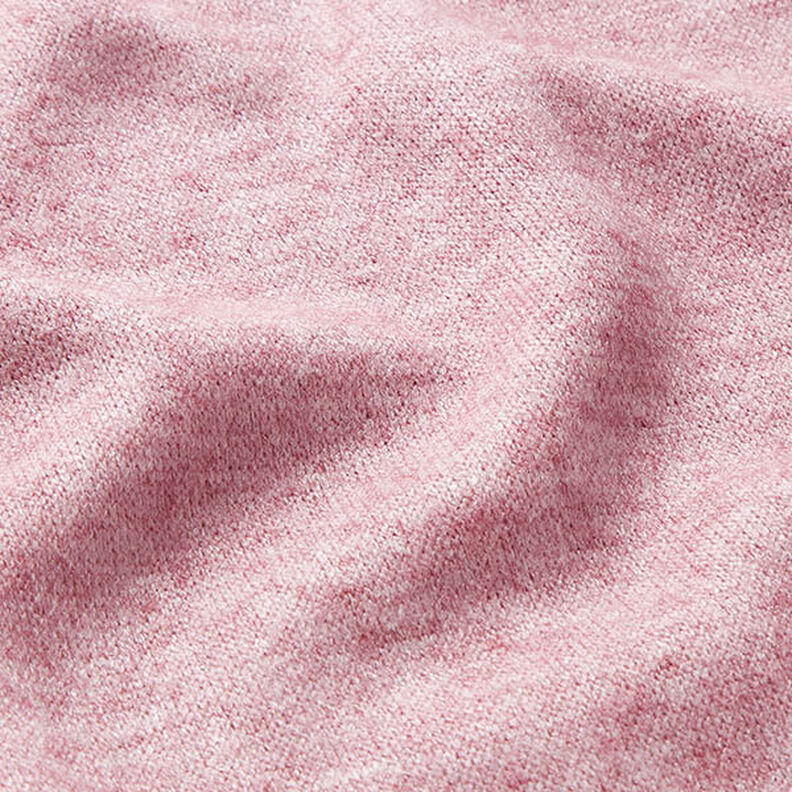 Knit Fabric Viscose Blend Mottled – pastel violet,  image number 2