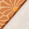 Viscose Poplin Flowers &ndash; cinnamon/caramel,  thumbnail number 4