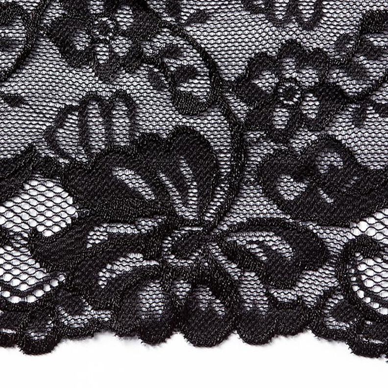 Stretch Lace Selene [150 mm] - black,  image number 2