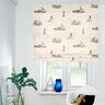 Decor Fabric Panama Lighthouses and seagulls – natural/chili,  thumbnail number 6