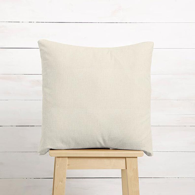 Decor Fabric Jacquard Subtle Ribs – cream, image number 6