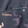 Cotton Jersey Unicorns – navy blue,  thumbnail number 3