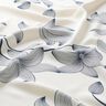 viscose fabric tulips – offwhite/midnight blue,  thumbnail number 2