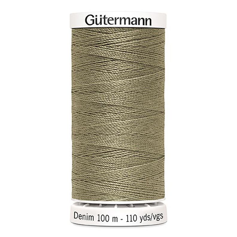 Denim Thread [1000] | 100m | Gütermann – khaki,  image number 1