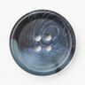 4-hole round button [Ø 25 mm] – denim blue,  thumbnail number 1