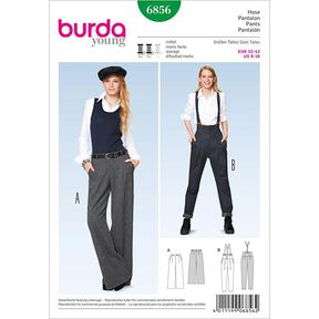 Pants / Marlene-Dietrich-Pants, Burda 6856, 