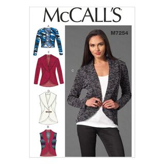 Cardigan, McCalls 7254 | 32-40, 