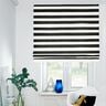 Decor Fabric Canvas cheerful stripes – black/white,  thumbnail number 6