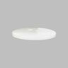 Basic Mother of Pearl Plastic Button - white,  thumbnail number 2