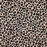 French Terry small leopard print Digital Print | Poppy Fabrics – light beige/light brown,  thumbnail number 1
