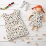 Cotton Poplin Bunnies in the garden – white,  thumbnail number 6