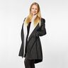 Jacket fabric herringbone paste print – grey/black,  thumbnail number 5