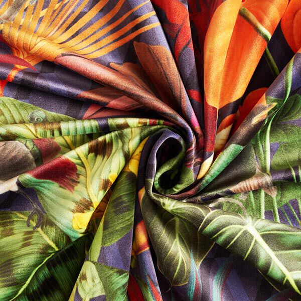 Decor Velvet Premium Dark Jungle,  image number 5