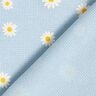 Waffle Jersey Ox-eye daisies – silver blue,  thumbnail number 4