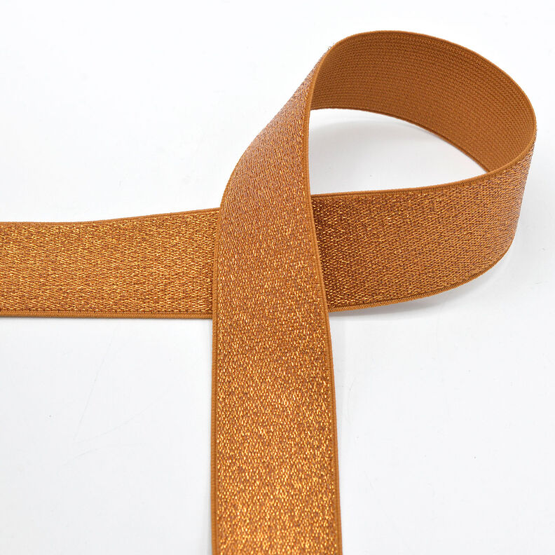 Elastic Band Metallic [40 mm] – bronze,  image number 1