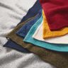 Wool fleece pure new wool Plain – navy blue,  thumbnail number 4