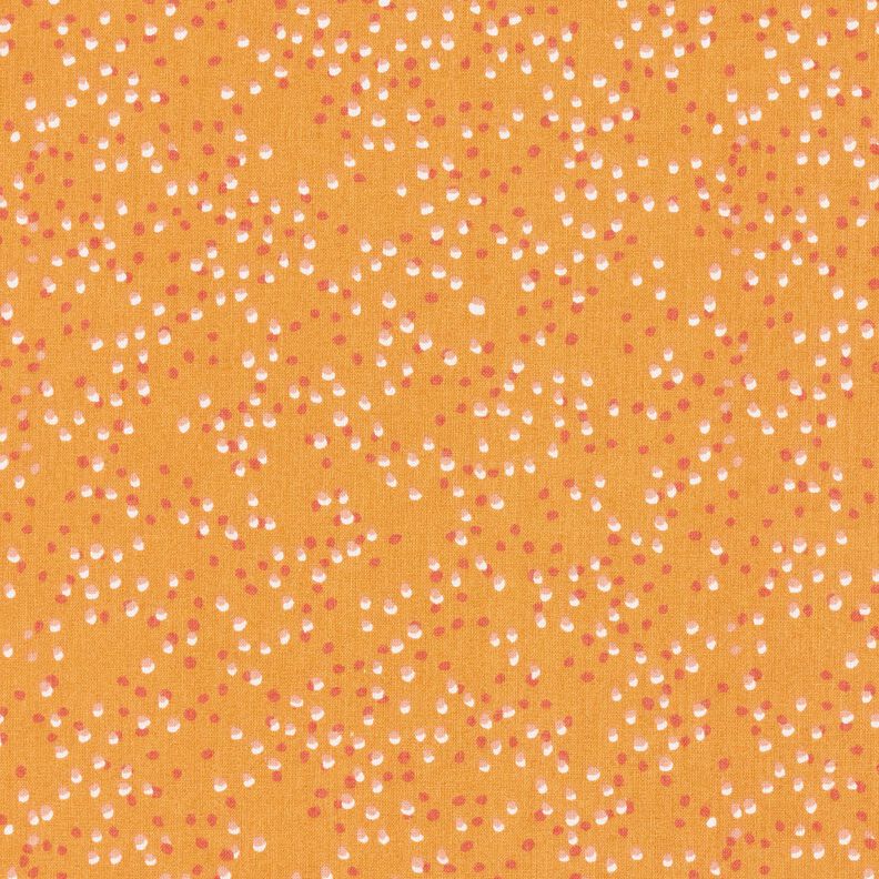 Cotton Cretonne Polka Dots – peach orange,  image number 1
