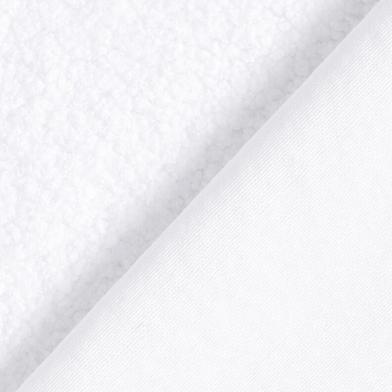 Upholstery Fabric Sheepskin look – white,  image number 3