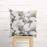 Decor Fabric Half Panama large flowers 280 cm – grey,  thumbnail number 7