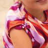 Sateen retro waves| Poppy Fabrics – purple/orange,  thumbnail number 7