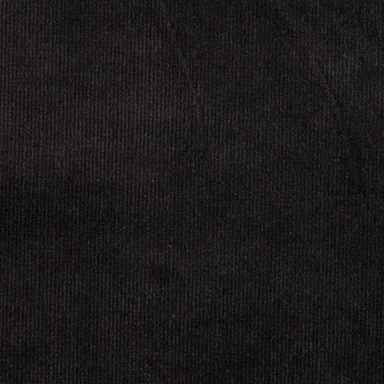 Stretchy fine corduroy – black, image number 4