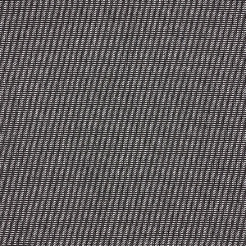 Trouser fabric stretch zig-zag – silver grey/black,  image number 1