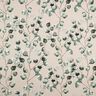 Decor Fabric Half Panama with Eucalyptus – natural/mint,  thumbnail number 1