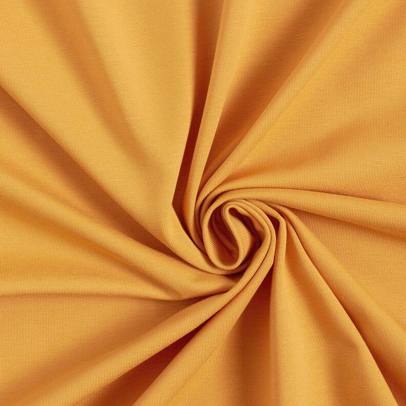 Medium Cotton Jersey Plain – curry yellow, image number 1