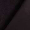 cuddly teddy fur fabric – black | Remnant 50cm,  thumbnail number 4