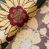 Decor Fabric Tapestry Fabric retro flowers – petrol,  thumbnail number 6
