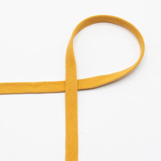 Flat cord Hoodie Cotton [15 mm] – curry yellow, 