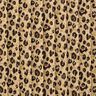 Muslin Quilted Fabric Leopard Print – beige/black,  thumbnail number 1