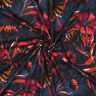 Cotton Jersey expressive flowers Digital Print – midnight blue/grape,  thumbnail number 3