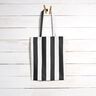 Decor Fabric Canvas Stripes – black/white,  thumbnail number 6